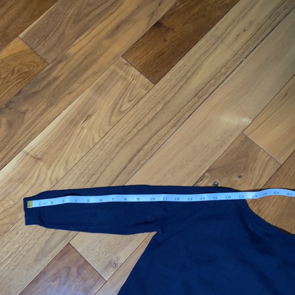 H&M Girls Navy Button Down Cardigan Sweater 100% Cotton Comfy size 2-4Y - Picture 6 of 8